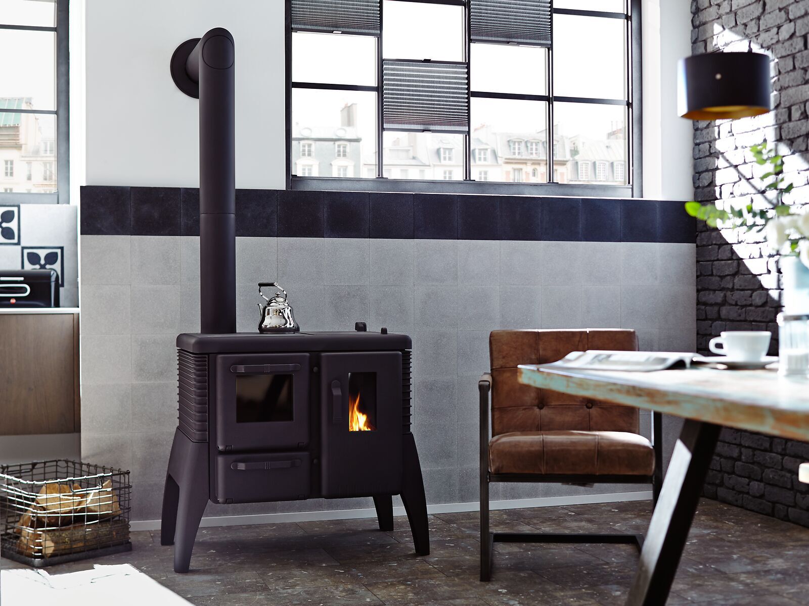 BRUNNER Kaminofen Iron Dog 06 1