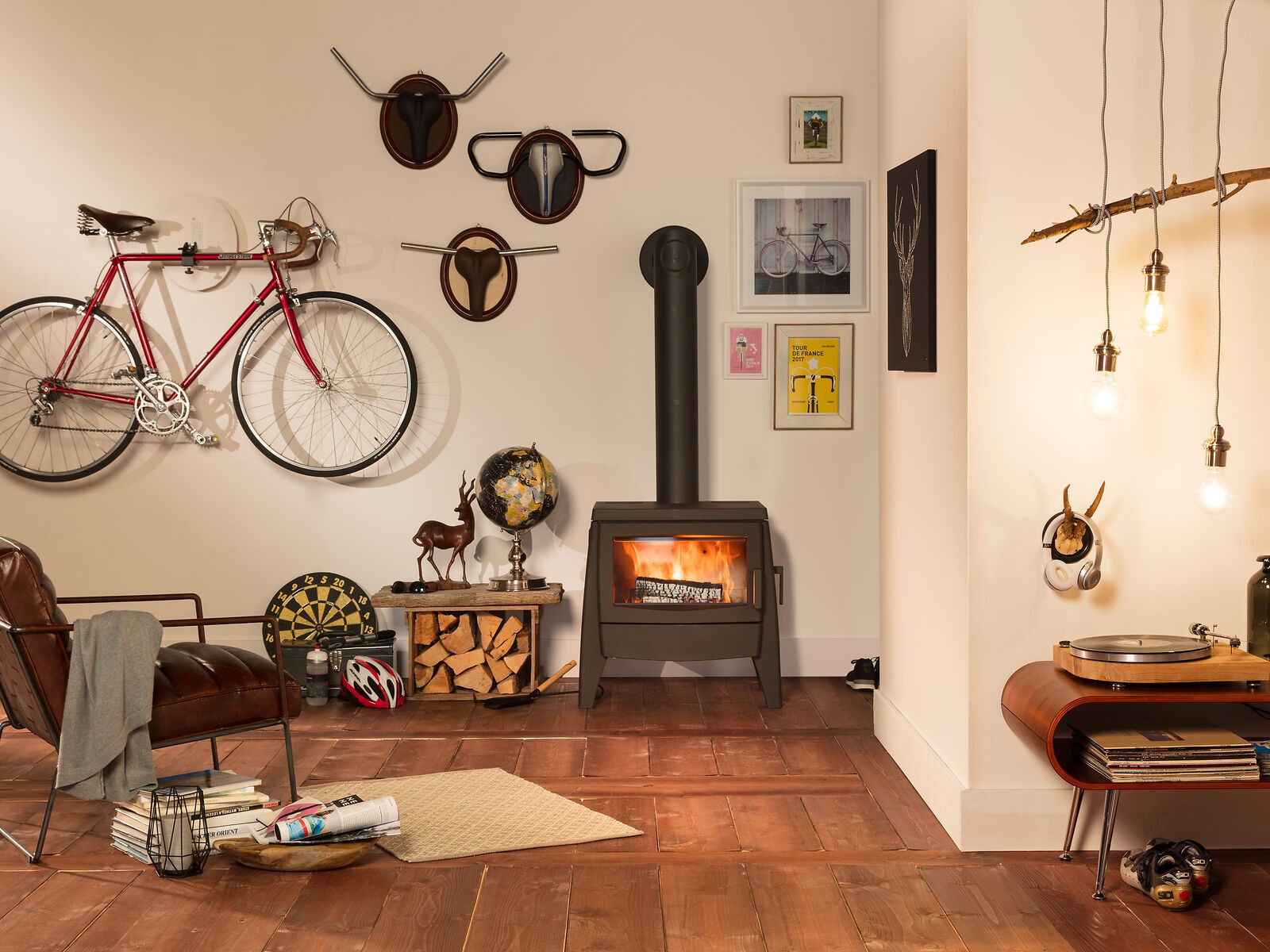 BRUNNER Kaminofen Iron Dog 07