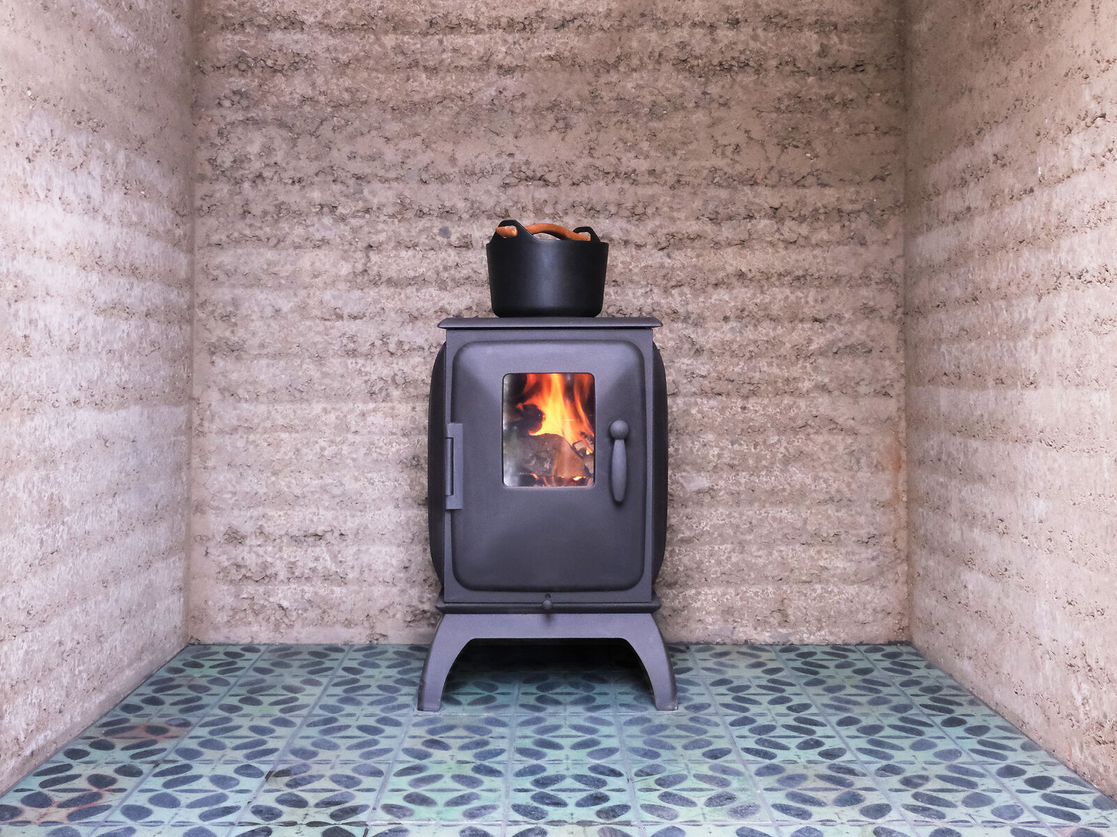 BRUNNER Kaminofen Iron Dog 1