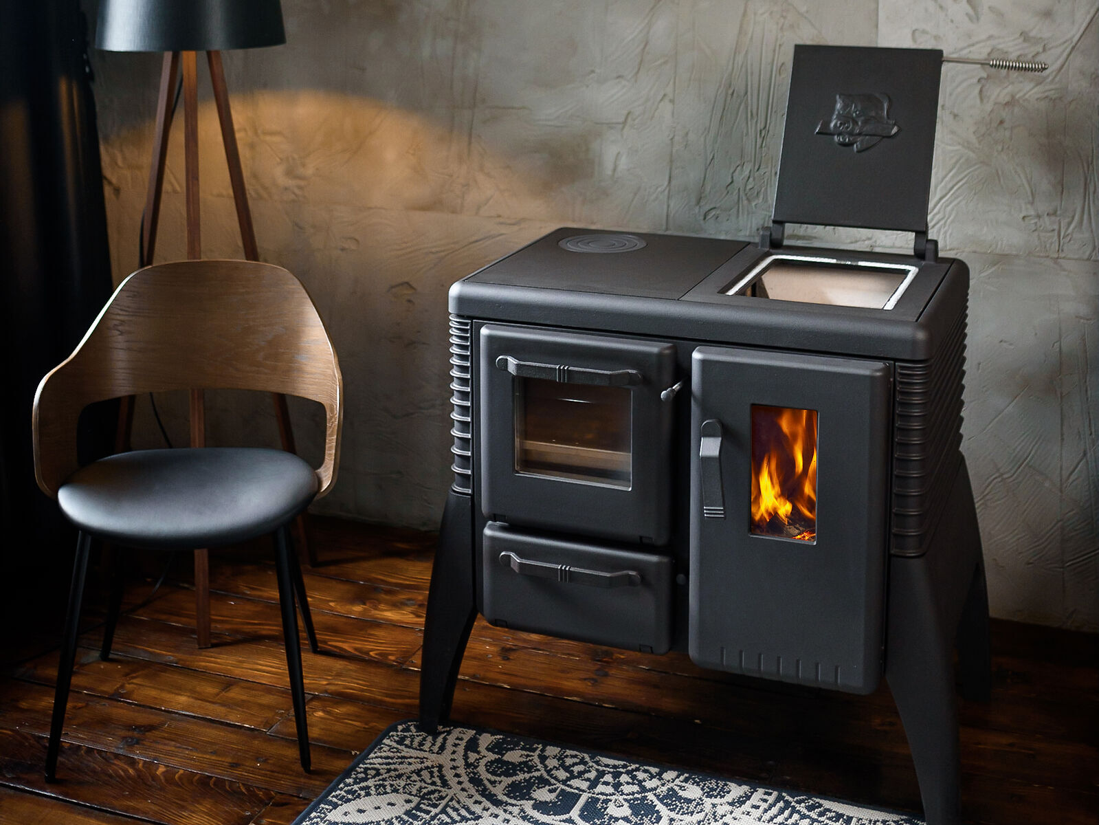 BRUNNER Kaminofen Iron Dog 6 3