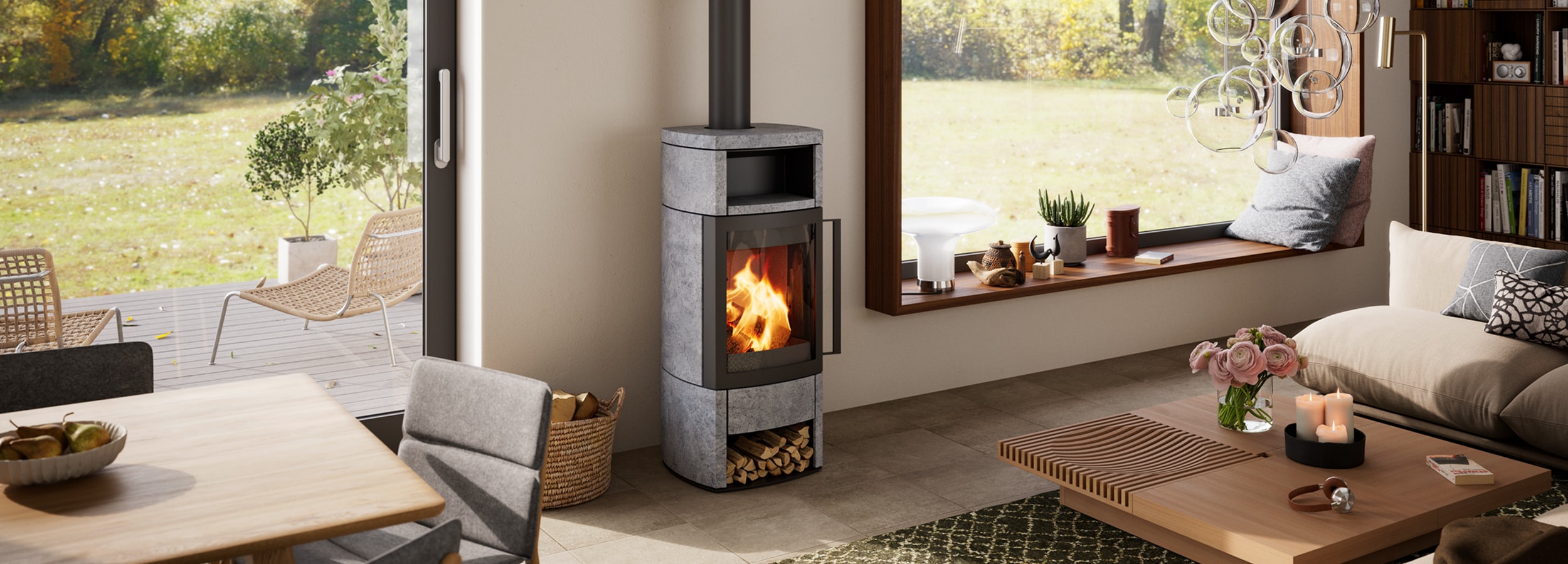 Kaminofen hase jena schwarz speckstein header 2500x900