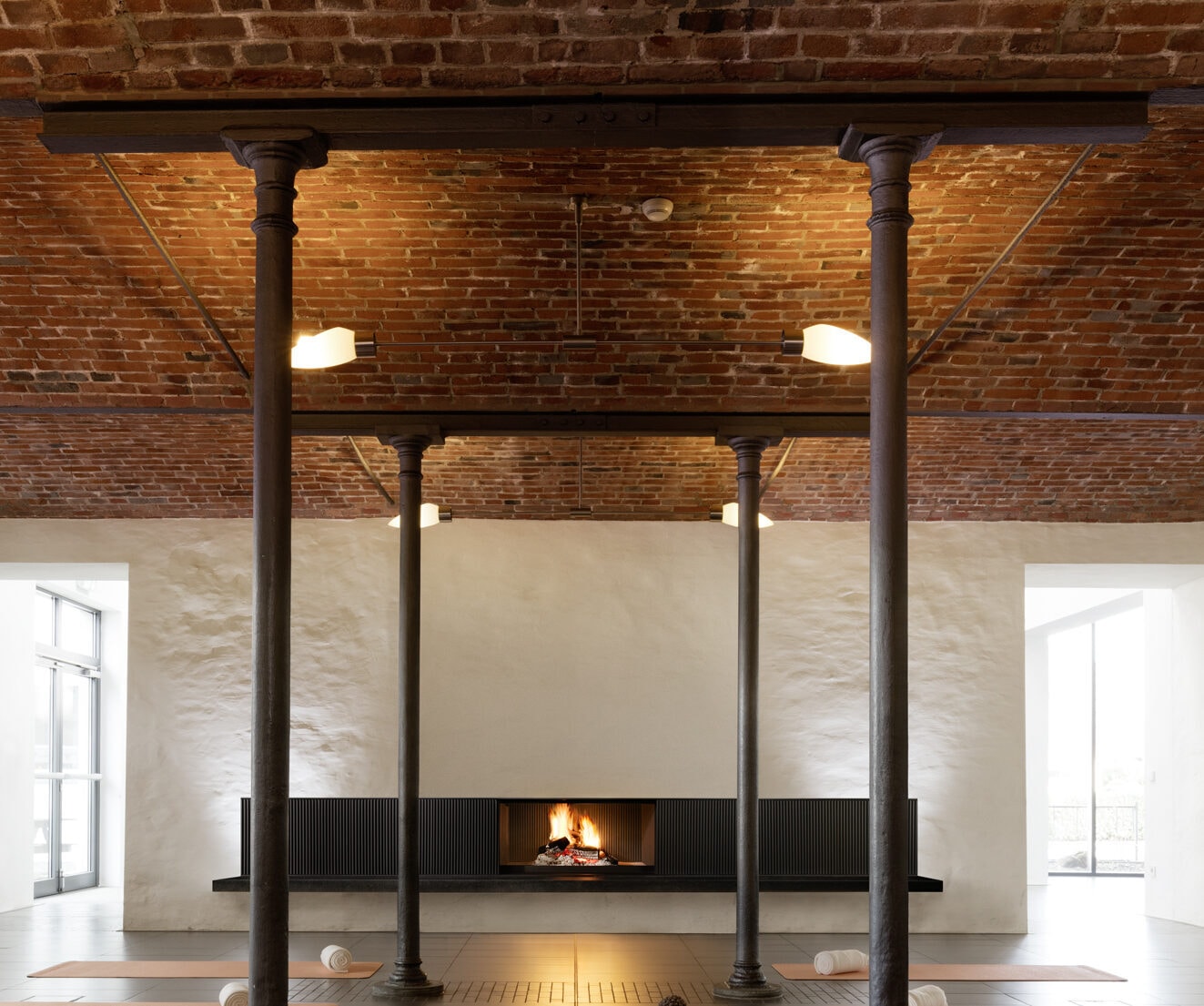 Brunner offener kamin urfeuer 50 110 flach yoga